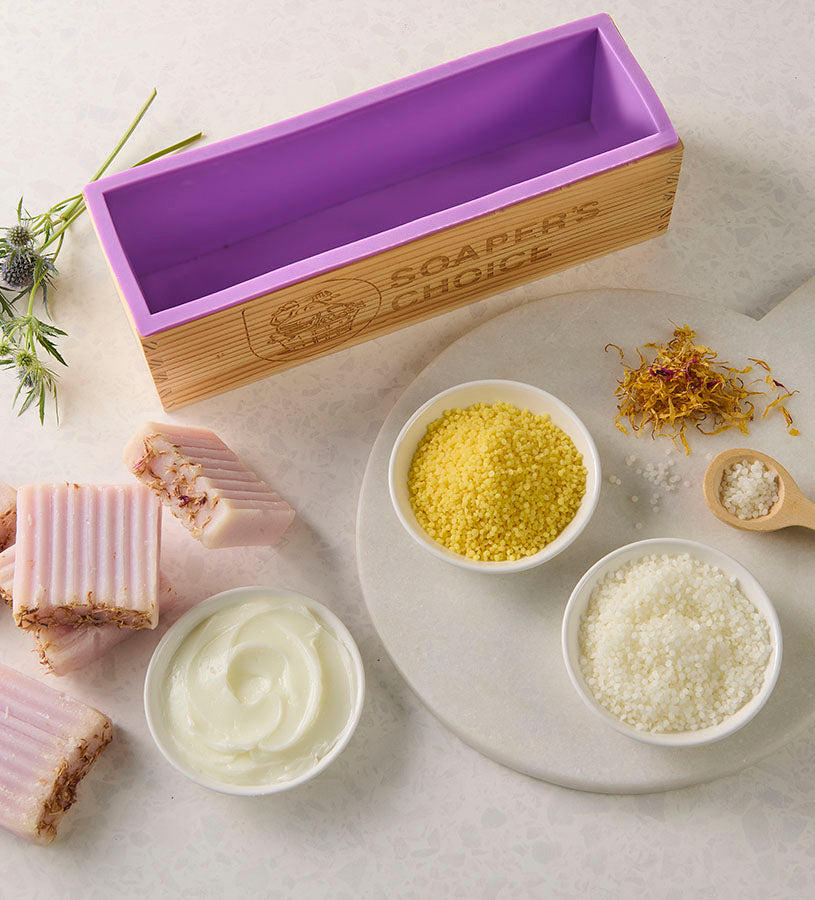 Glass Bowl of Wax Beads