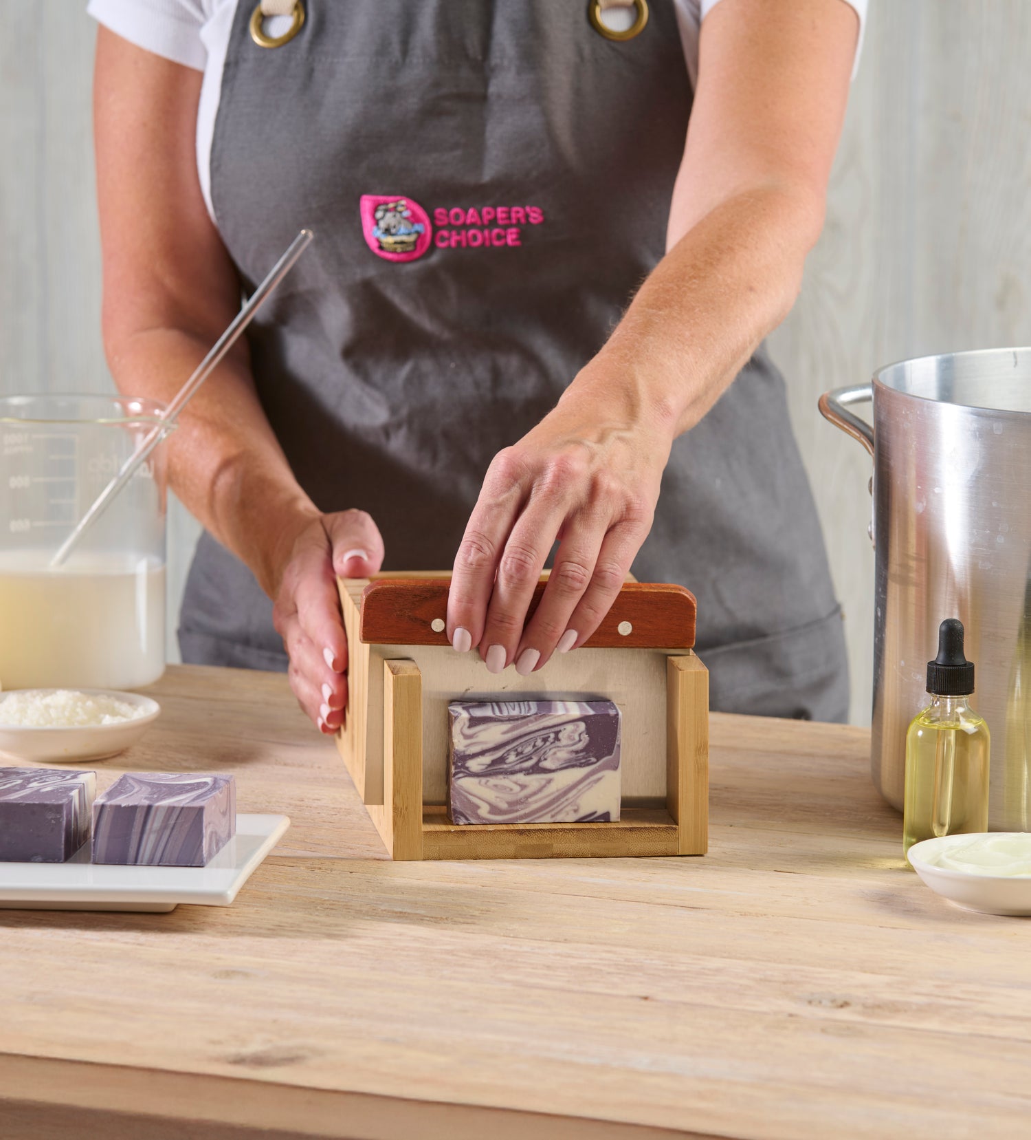 Two Bars of Soap and a Brush